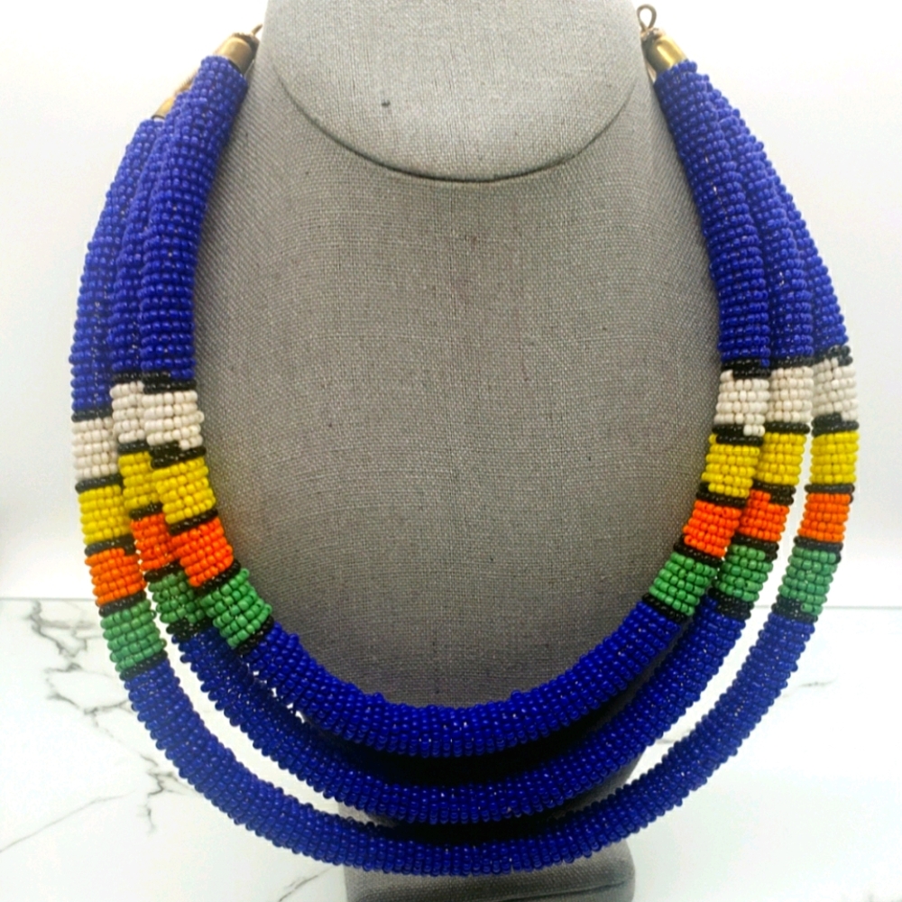 Maasai beaded necklace